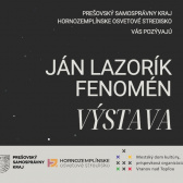 Ján Lazorík výstava 1 - 30 september